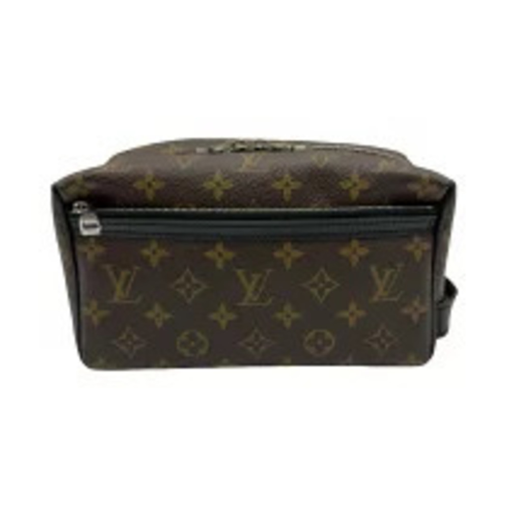 Louis Vuitton Trousse Toilette Brown Black Monogram Macassar Brown Shoulder Bag